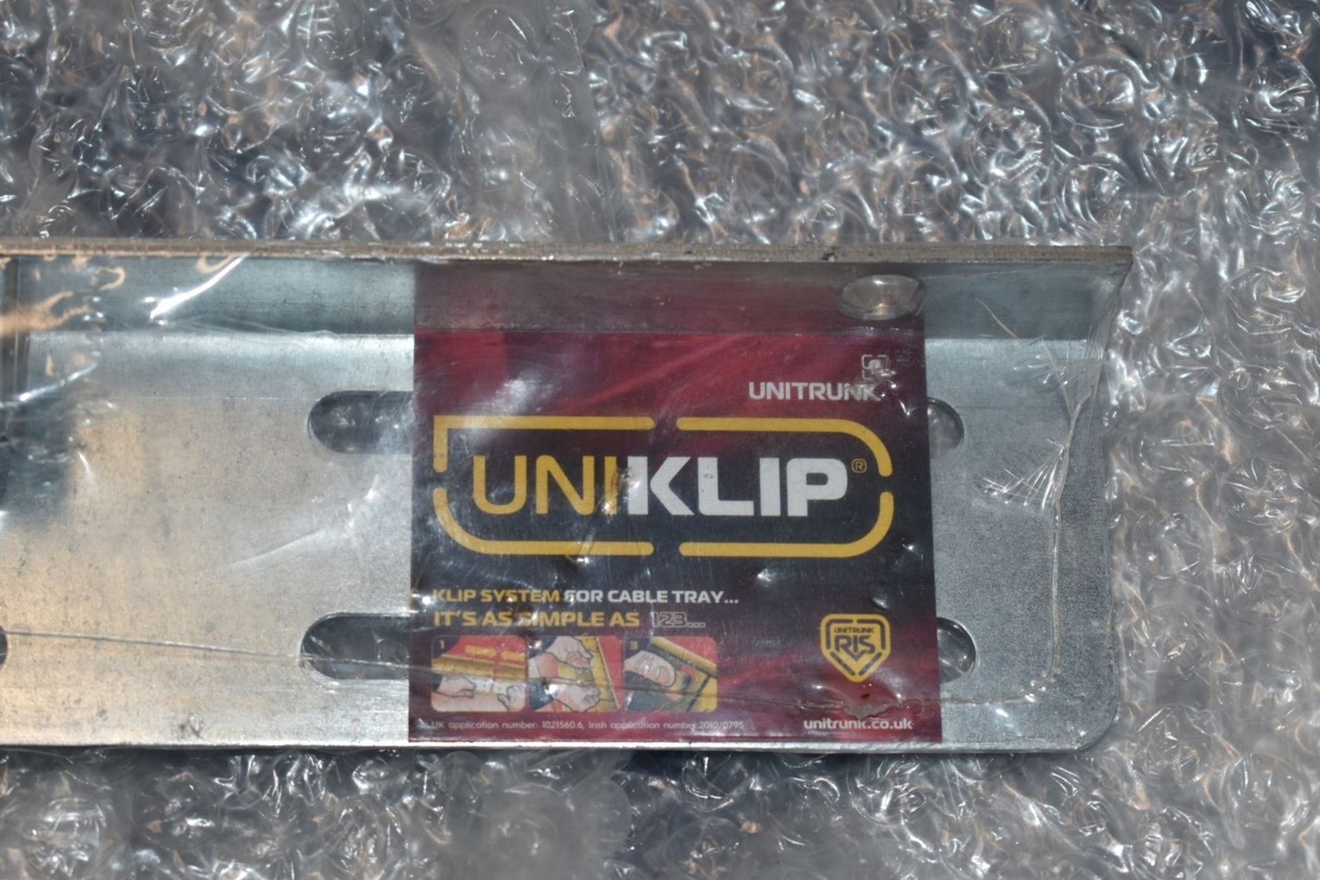 60 x Sets of Unitrunk Uniklip Straight Couplers For Cable Trays Brand New Stock - Image 4 of 5