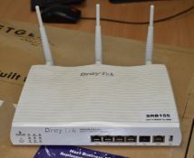 1 x DrayTek Vigror 2820n ADSL2+ Security Firewall Router With Power Adaptor SRB155