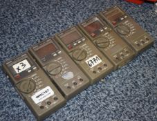 4 x Soar Multimeters - Model 4020 - Ref WHC167 WH2 - CL011 - Location: Altrincham WA14