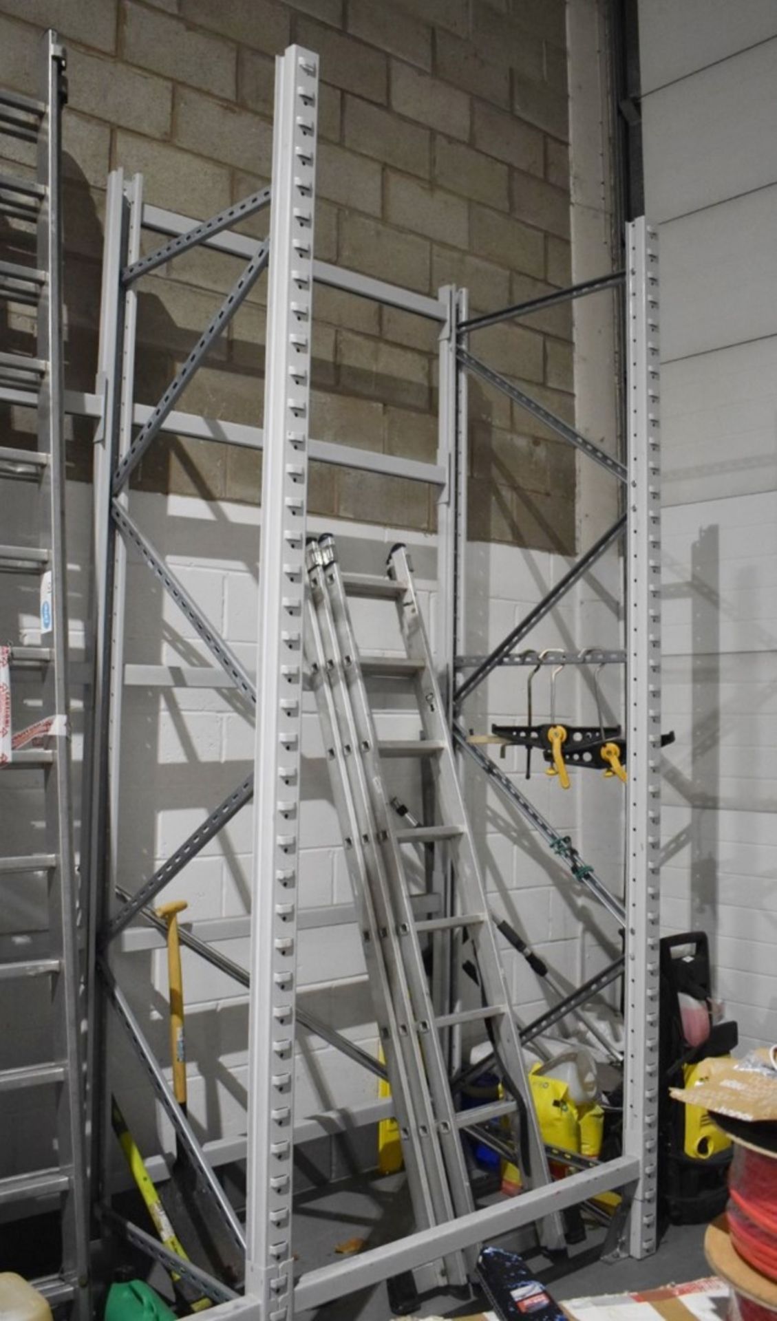 3 x Bays of Pallet Racking Includes 4 x Uprights and 18 x Cross Beams - Image 2 of 4