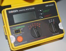 1 x Robin Digital RCD Tester Model KMP 5404DL  PME305