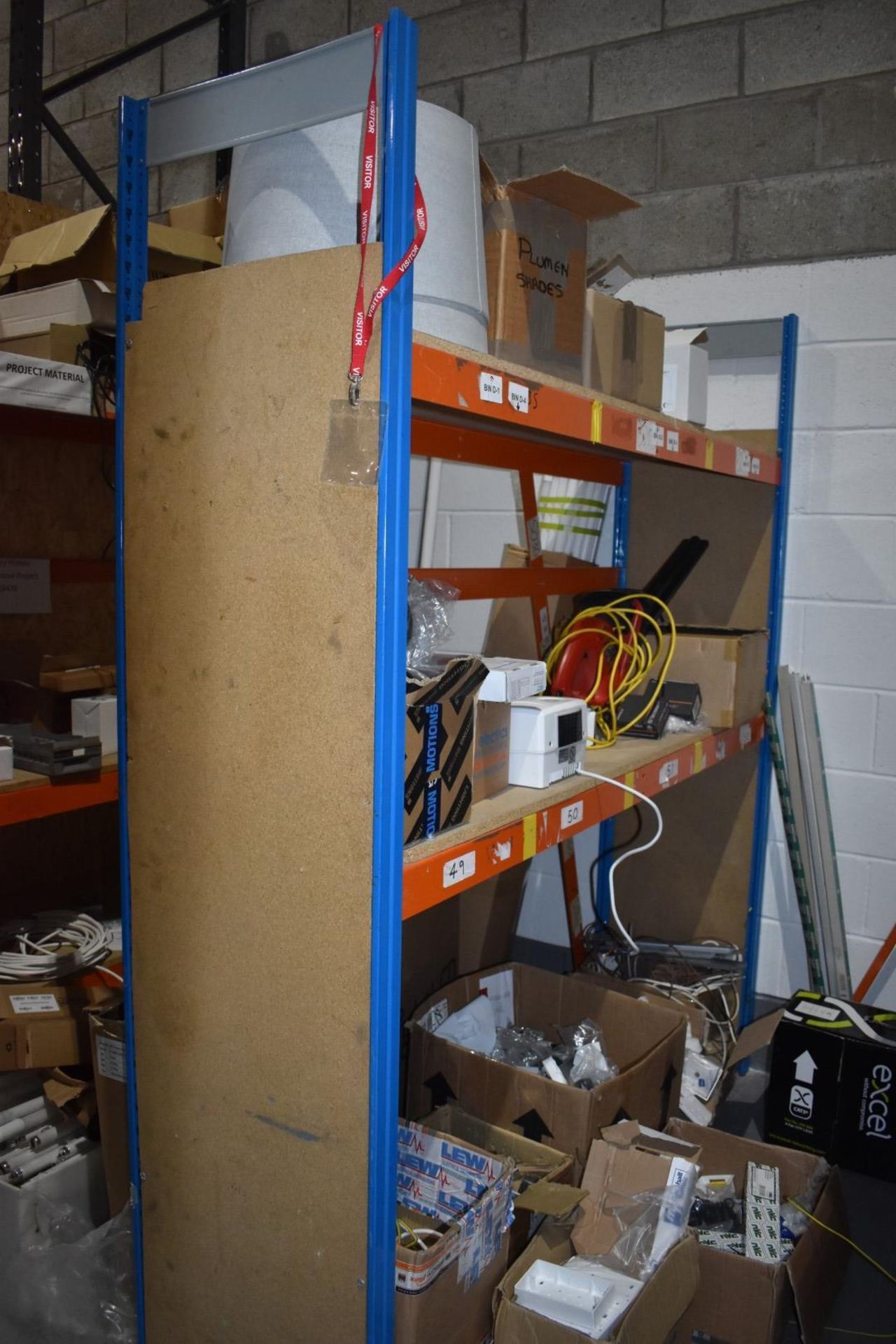 4 x Bays of Warehouse / Garage Shelving - Image 4 of 5