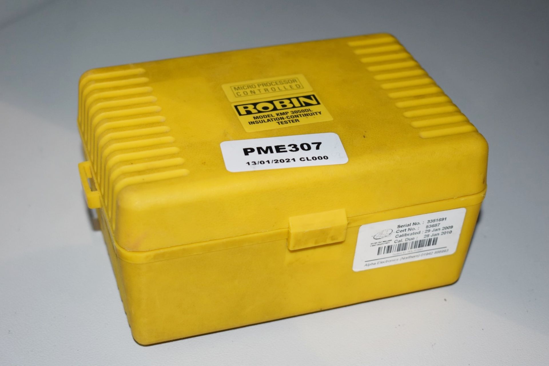 1 x Robin Insulation Continuity Tester Model KMP 3050DL  PME307 - Image 2 of 2