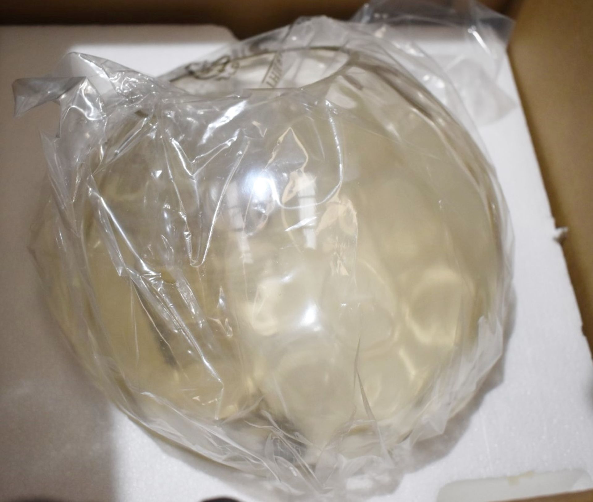 6 x Made Studio Llaria Glass Round Pendant Shades in Champagne Brand New Boxed Stock PME259 - Image 2 of 3
