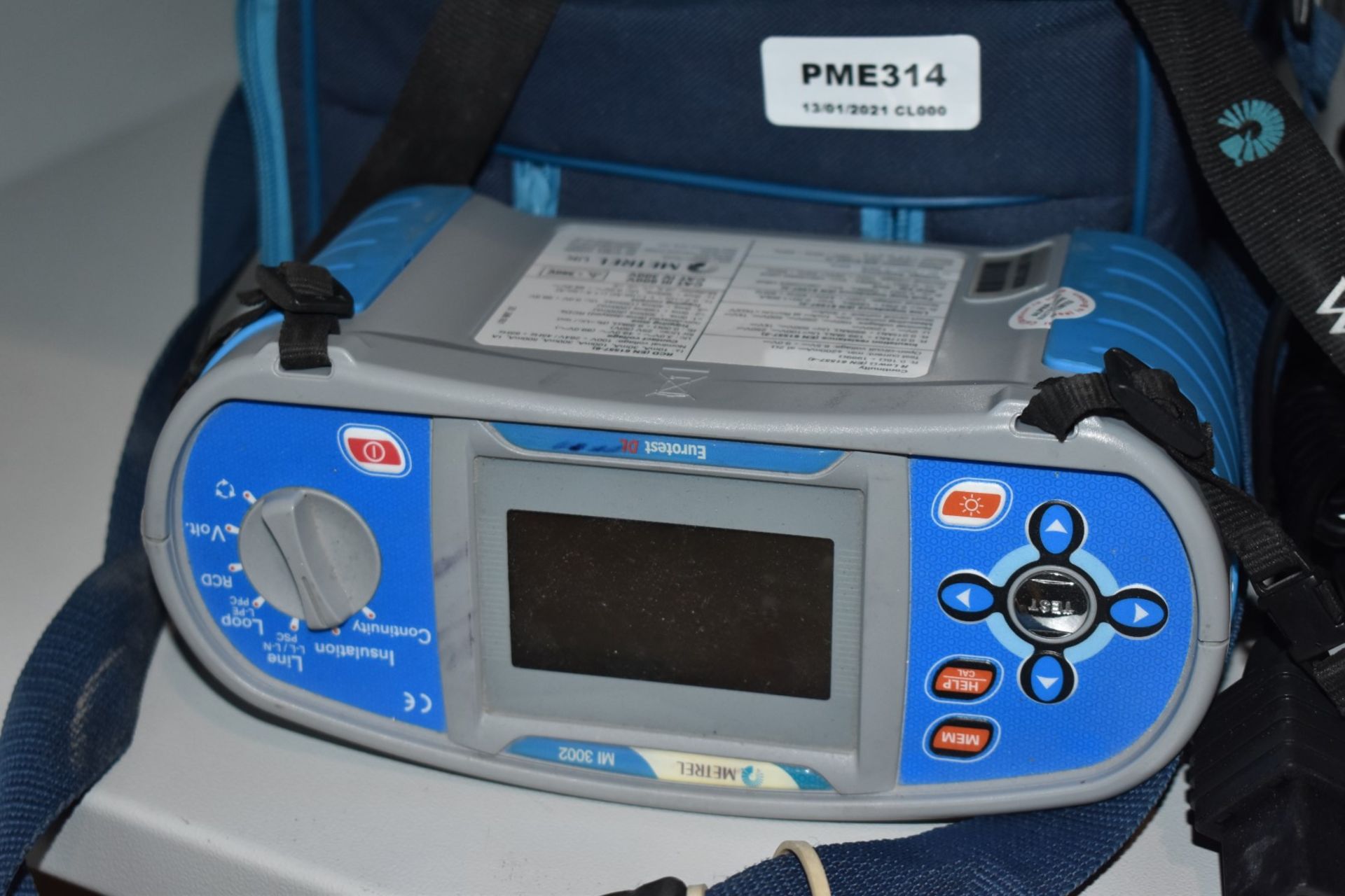 1 x Metrel Mi 3002 Bg Installation Electrical Multi Function Tester With Carry Case and - Image 4 of 8