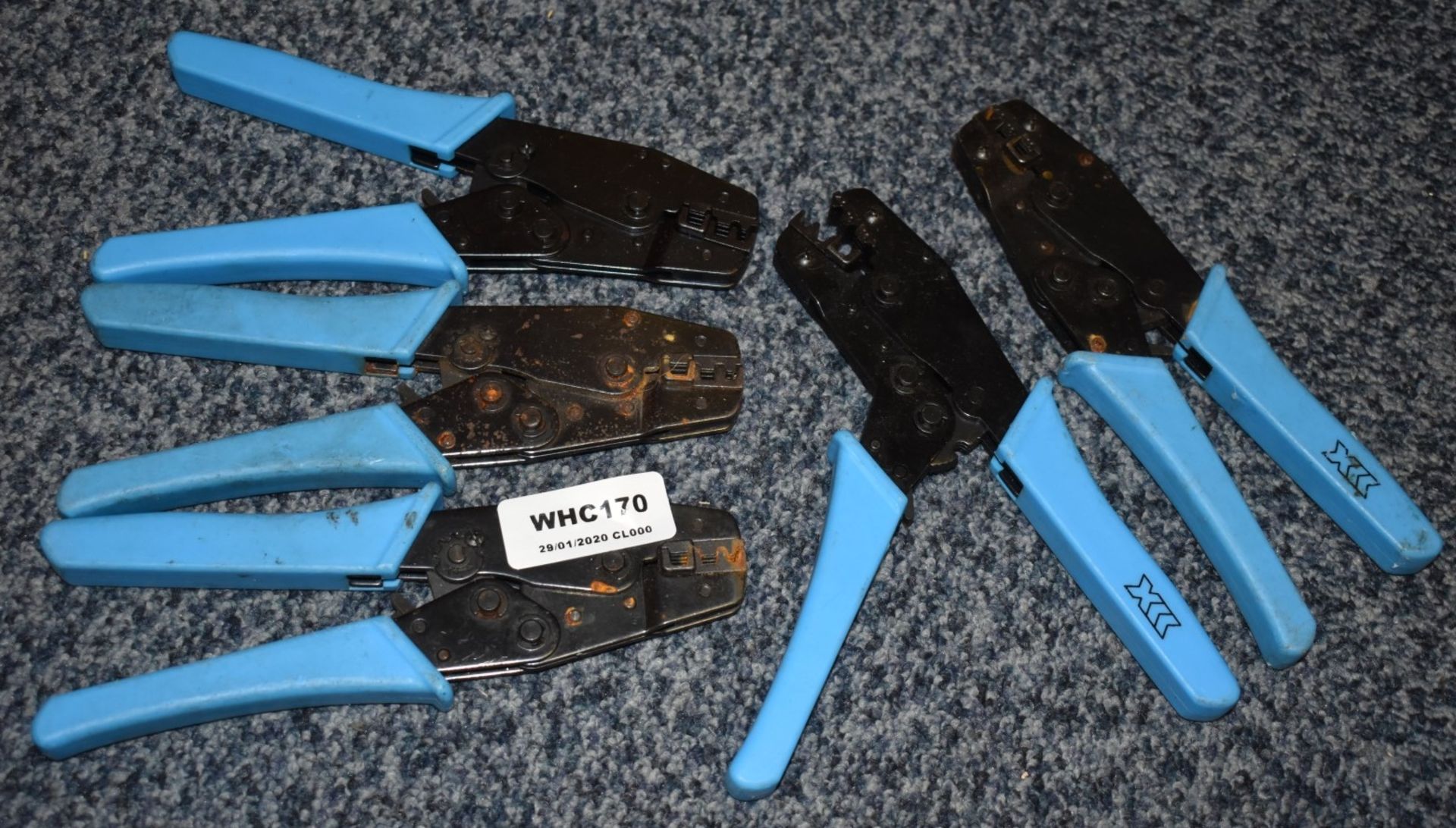 5 x XXX Manual Cable Crimping Tools - Ref WHC170 WH2 - CL011 - Location: Altrincham WA14