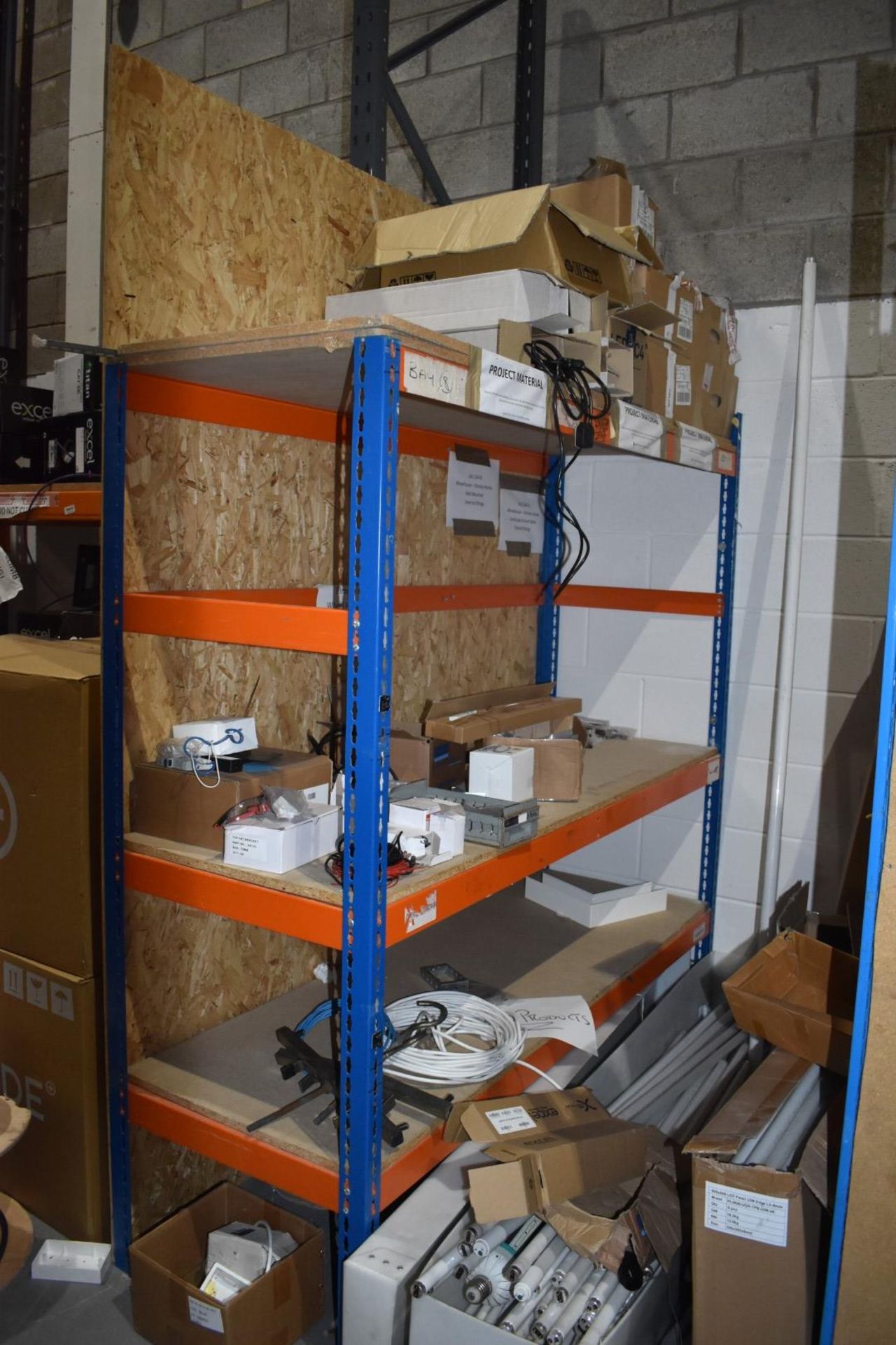 4 x Bays of Warehouse / Garage Shelving - Image 3 of 5