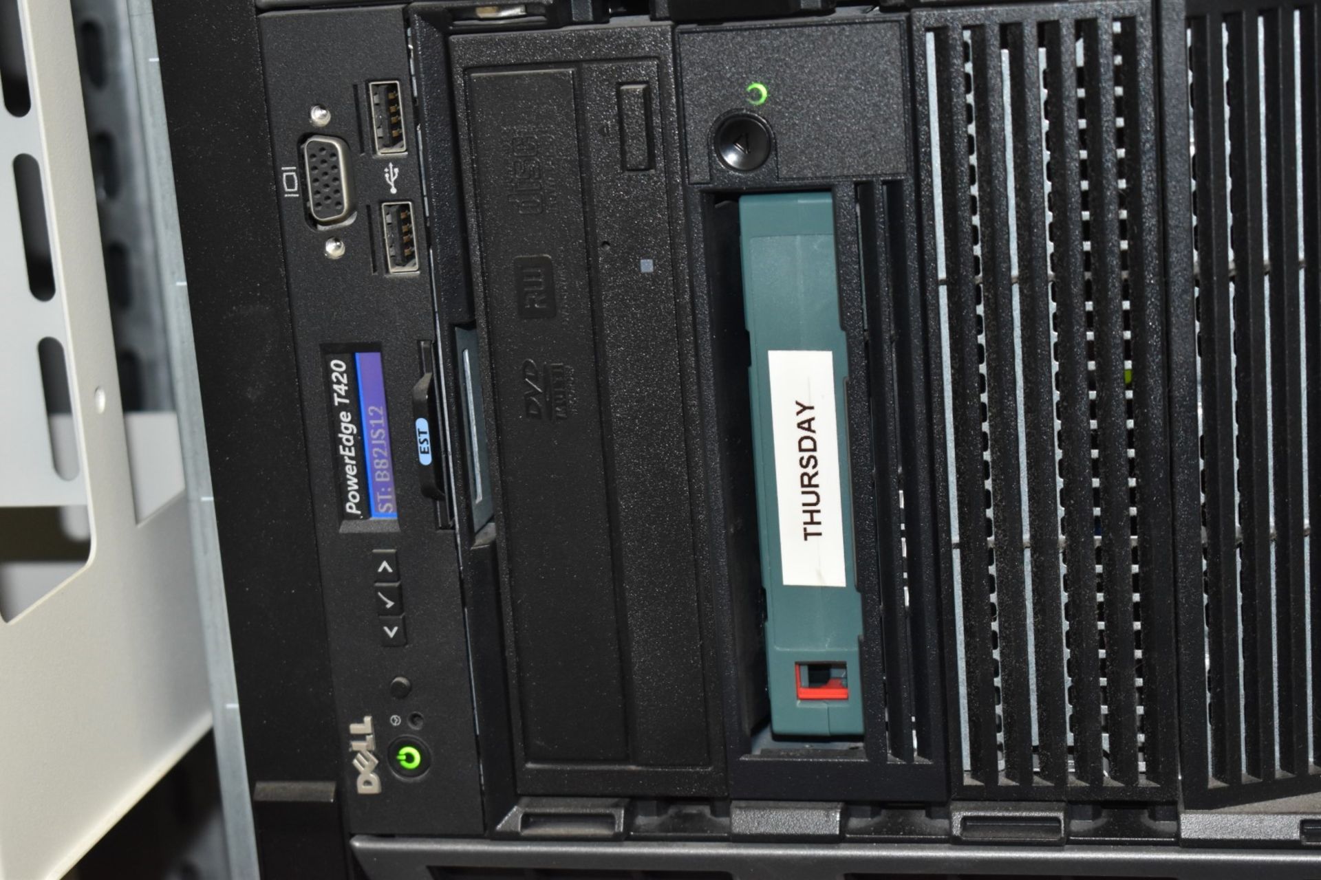 1 x Server DATA Rack Cabinet With Dell Power Edge T420 Server, Cisco 2921, Alcatel OS6250-8M, Adva - Image 11 of 22