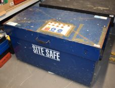 1 x Site Safe Tool Storage Chest Ideal For Use on Worksites and Vans To Help Protect Tools