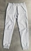 1 x Pair Of Men's Genuine Phillip Plein Tracksuit Bottoms In Grey Original - RRP £440.00