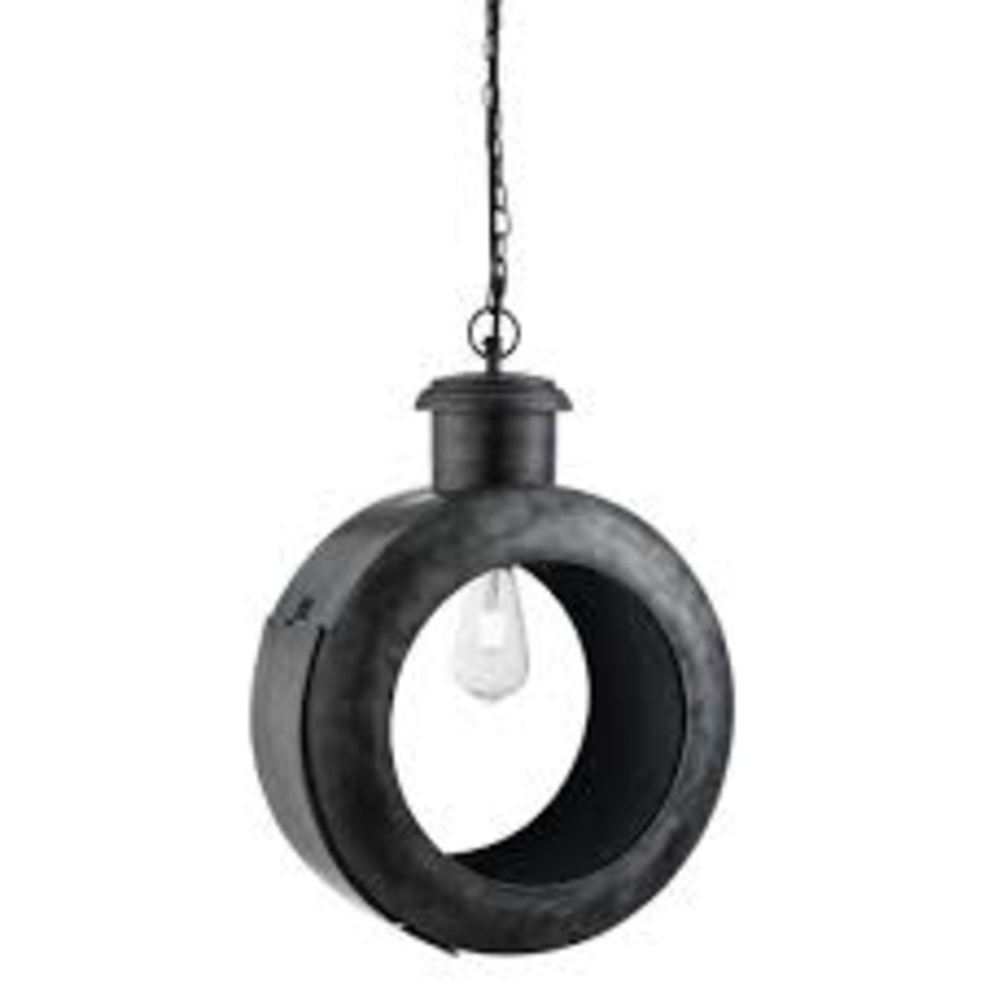 1 x Searchlight Port Hole Pendant Large - Ref: 2990-39SI - RRP: £110.00 - Location: Altrincham WA14 - Image 3 of 5