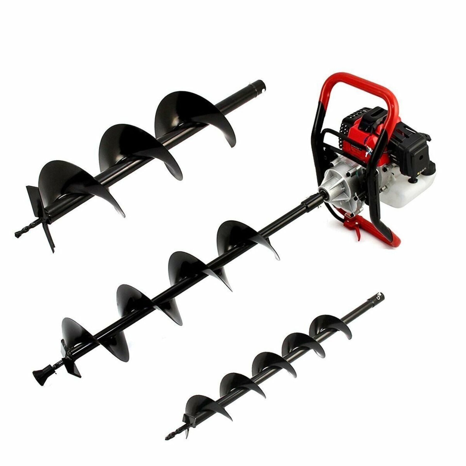 1 x High Performance 65cc Petrol Earth Auger and Fence Post Hole Borer - Brand New Boxed Stock - - Image 4 of 7