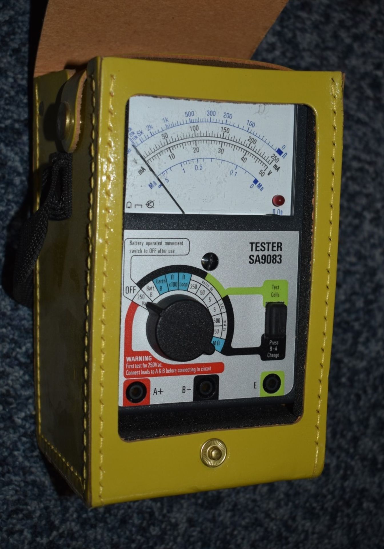 1 x Tester SA9083 Telecom & CATV Linesmans Multimeter for Maintenance Testing of Installations - Ref