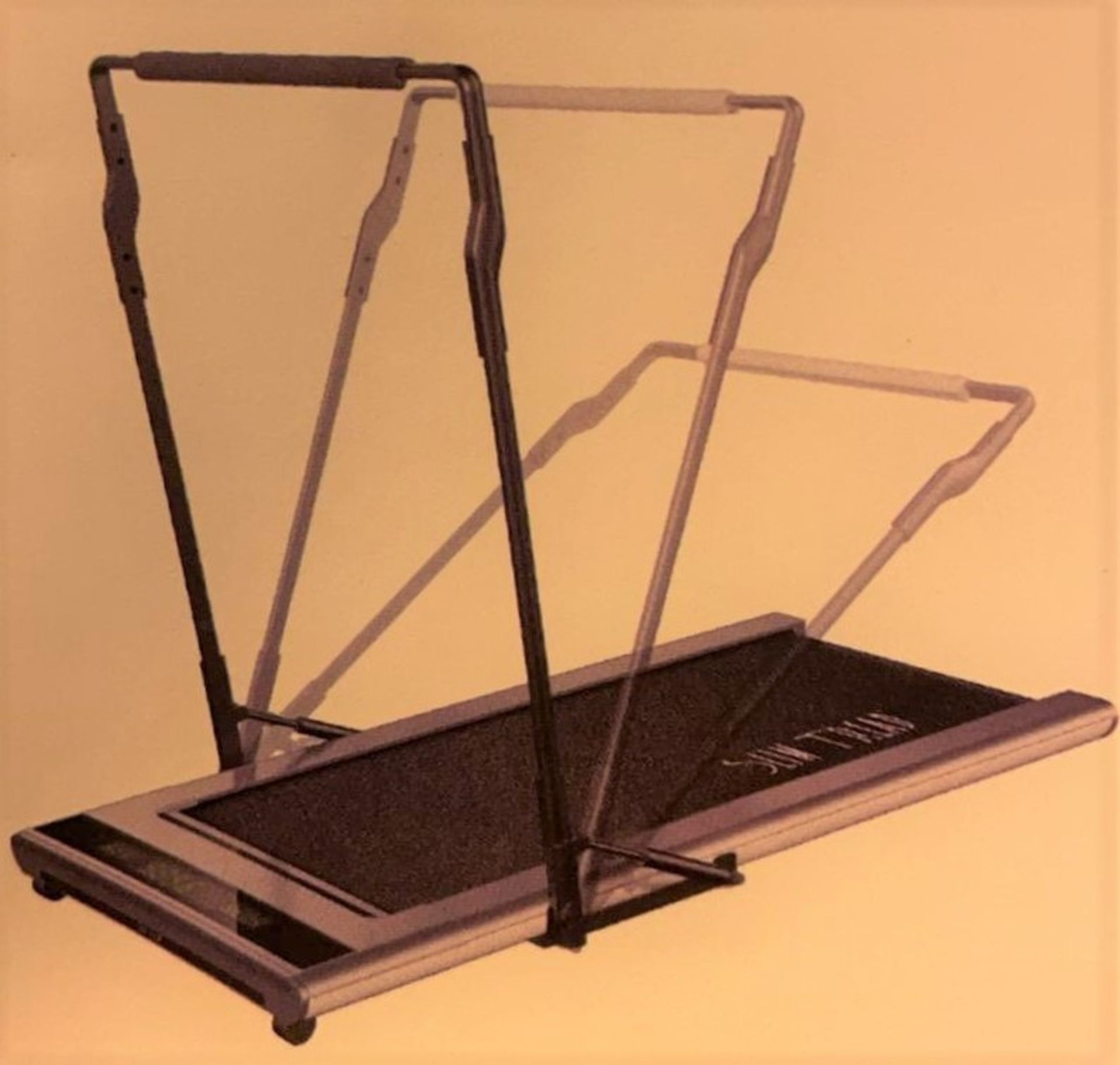 1 x Slim Tread Ultra Thin Smart Treadmill Running / Walking Machine - Lightweight With Folding - Bild 10 aus 19