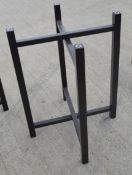 10 x Fold-Out Wooden Buffet Table Bases With Mobile Trolley - Various Heights - Ex-Display - Ref: