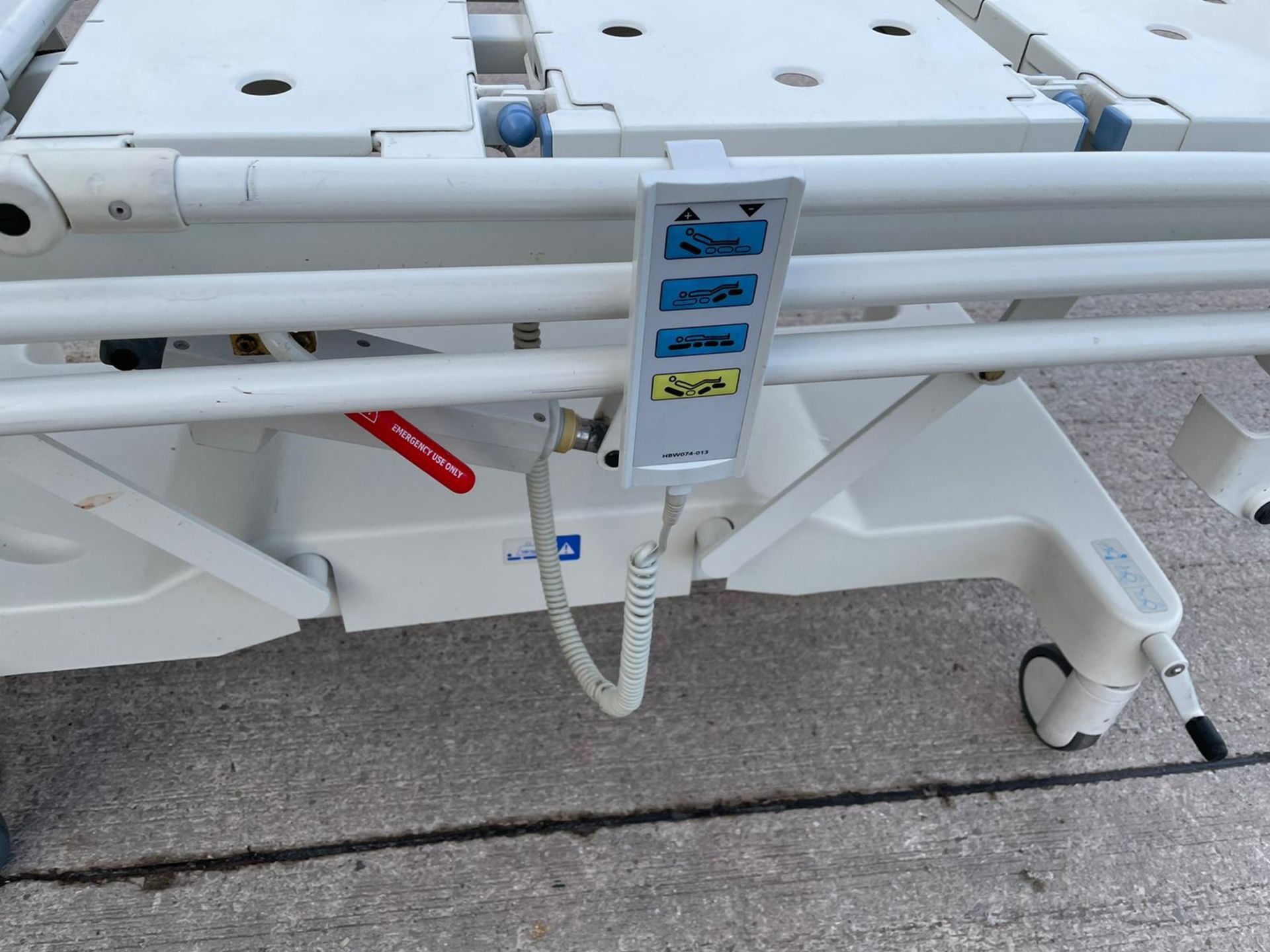 1 x Huntleigh CONTOURA Electric Hospital Bed - Features Rise/Fall 3-Way Profiling, Side Rails, - Image 2 of 13