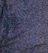 1 x Purple/Black Glitter Fabric Used For Carpet And Flats - Worth £180 New - Dimensions: 6m x 1