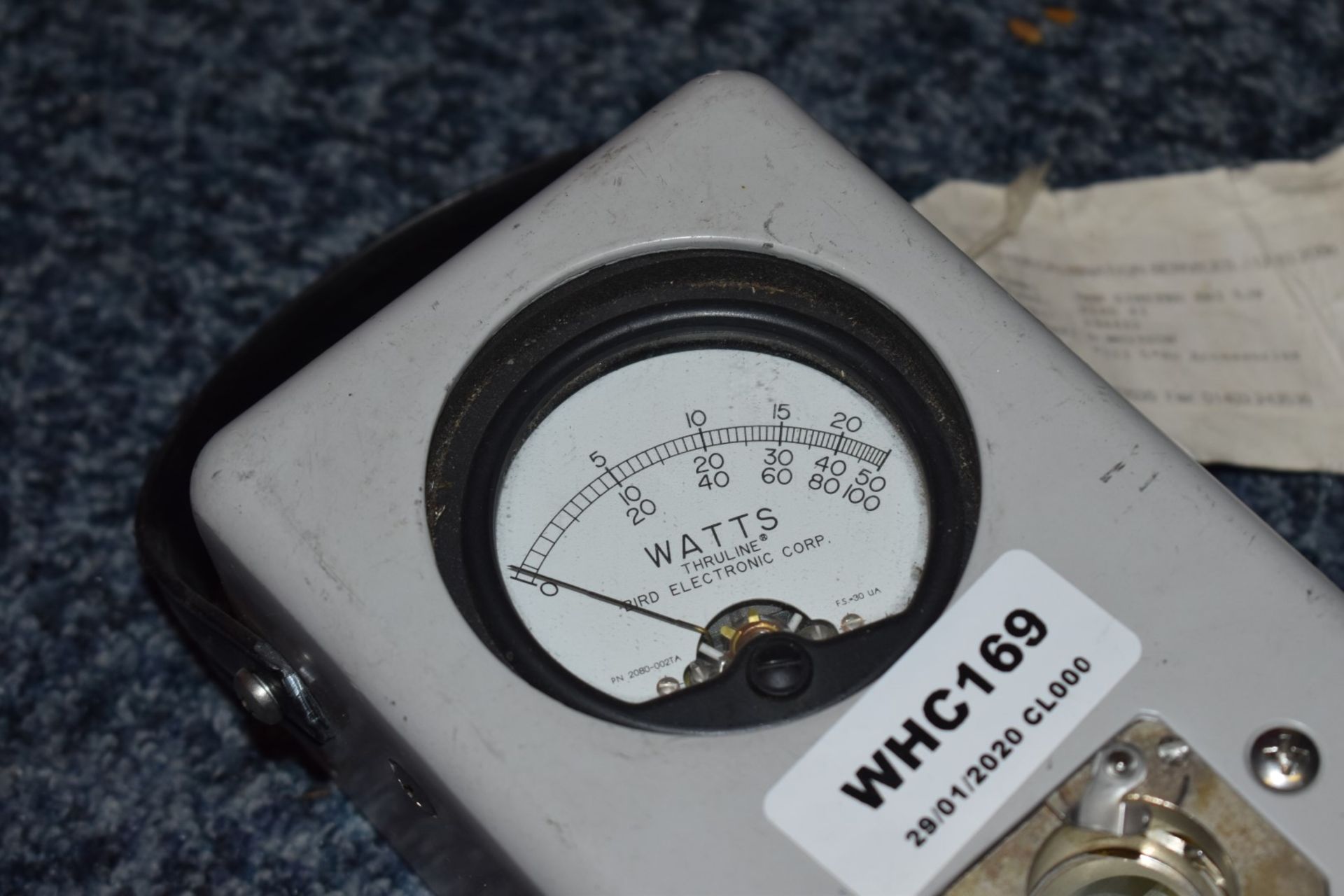 1 x Bird Thruline Wattmeter - Model 43 - Ref WHC169 WH2 - CL011 - Location: Altrincham WA14 - Image 3 of 4