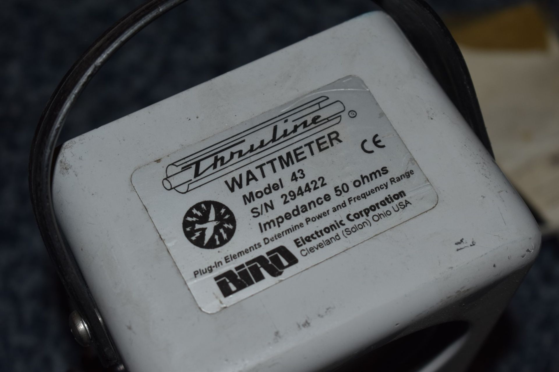 1 x Bird Thruline Wattmeter - Model 43 - Ref WHC169 WH2 - CL011 - Location: Altrincham WA14 - Image 4 of 4