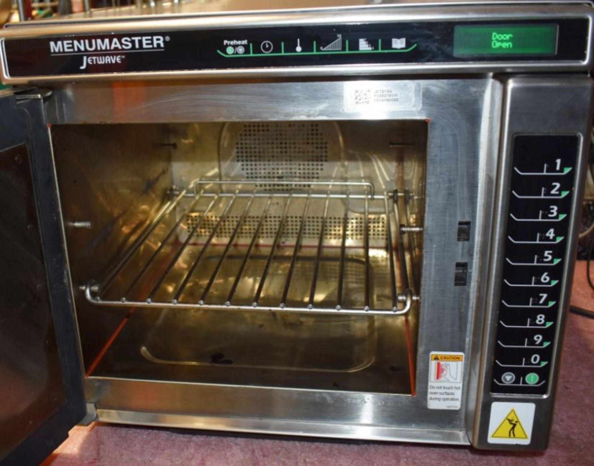 1 x Menumaster Jetwave JET514U High Speed Combination Microwave Oven - CL232 - RRP £2,400 - Ref - Image 5 of 9