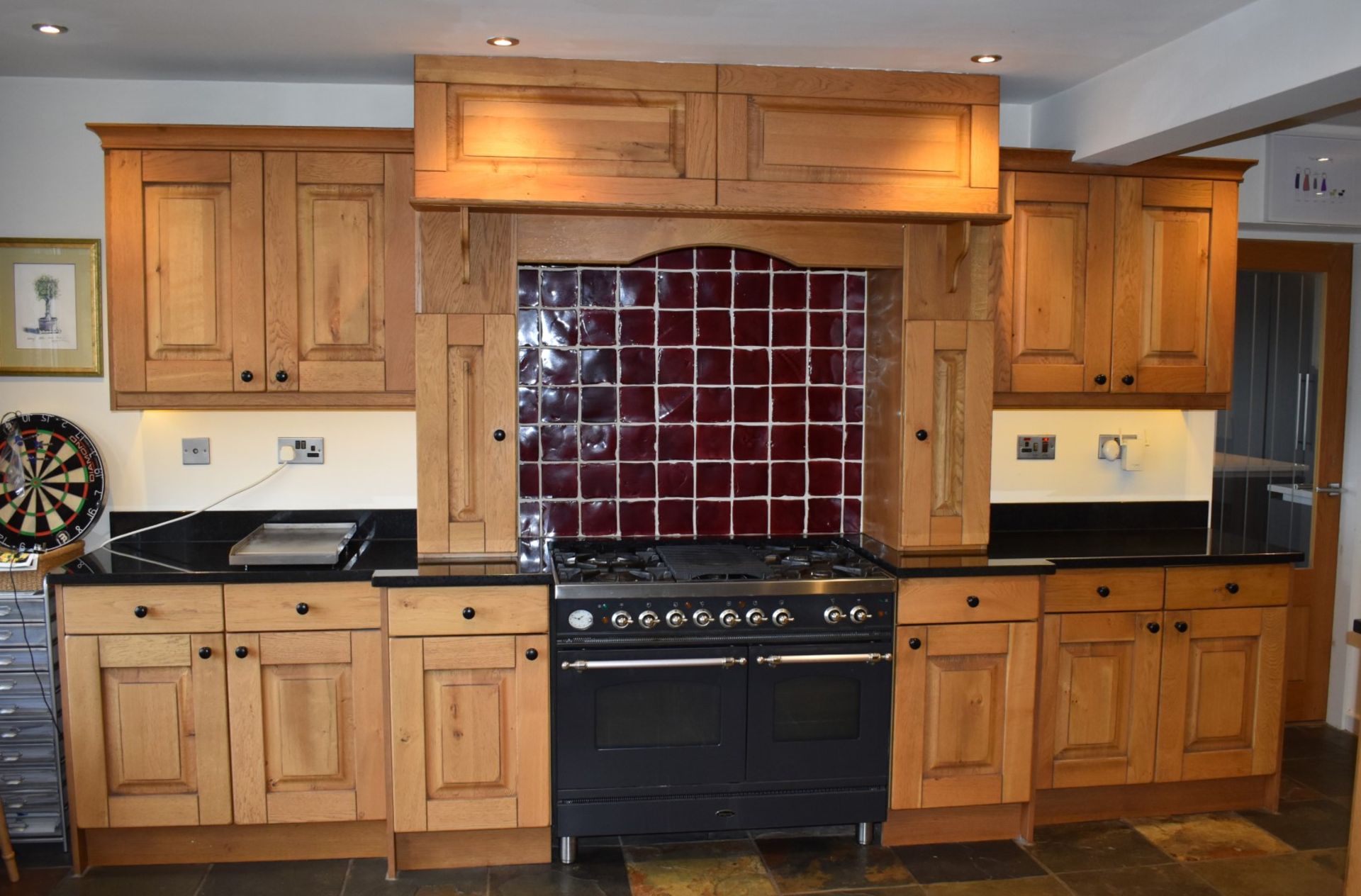 1 x Britannia 100cm Range Cooker With Griddle and Hotplate - G20 Gas - Location: Macclesfield - Image 10 of 17