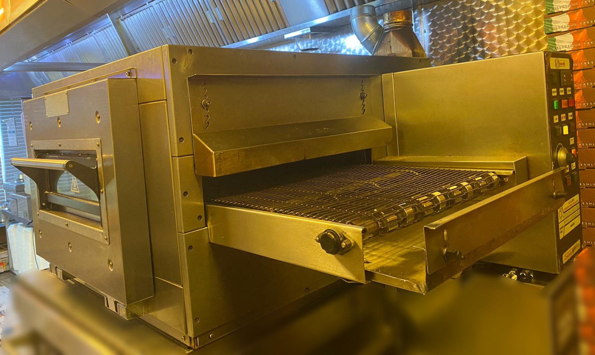 1 x Zanolli Synthesis 08/50 V Conveyor Pizza Oven - Requires repair - CL633 - Location: - Image 2 of 7