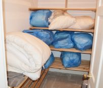 Assorted Collection Of Bedding Including Down Filled Duvets, Covers, Pillows - NO VAT