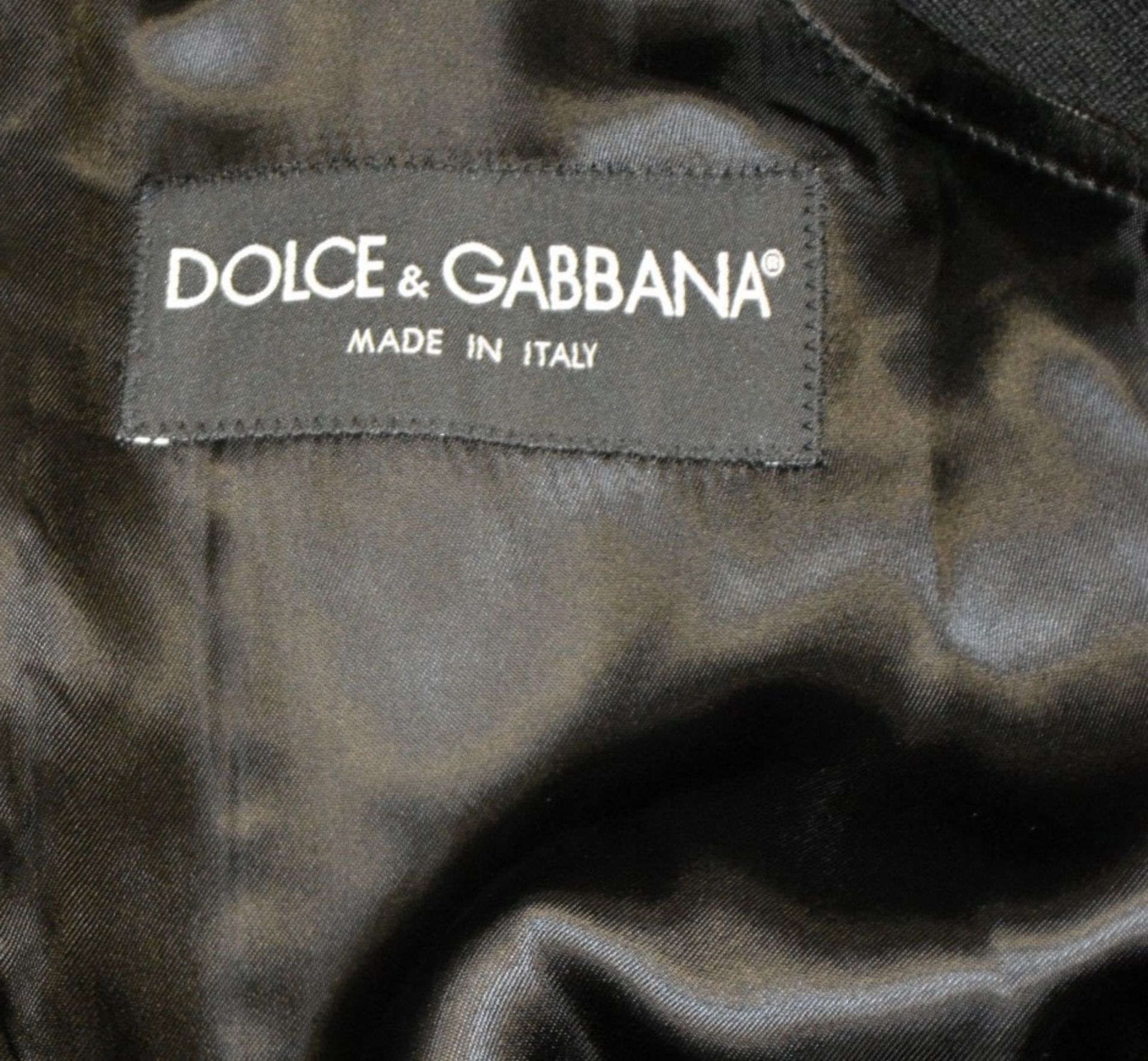 1 x Men's Genuine Dolce & Gabbana Hooded Gilet In Black & Grey - Size: 50 - Image 5 of 9