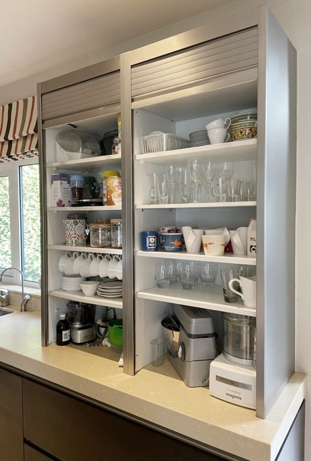 1 x Bespoke SIEMATIC Fitted Kitchen With Gaggenau Appliances, Silstone Worktops, Central Island - Image 38 of 83