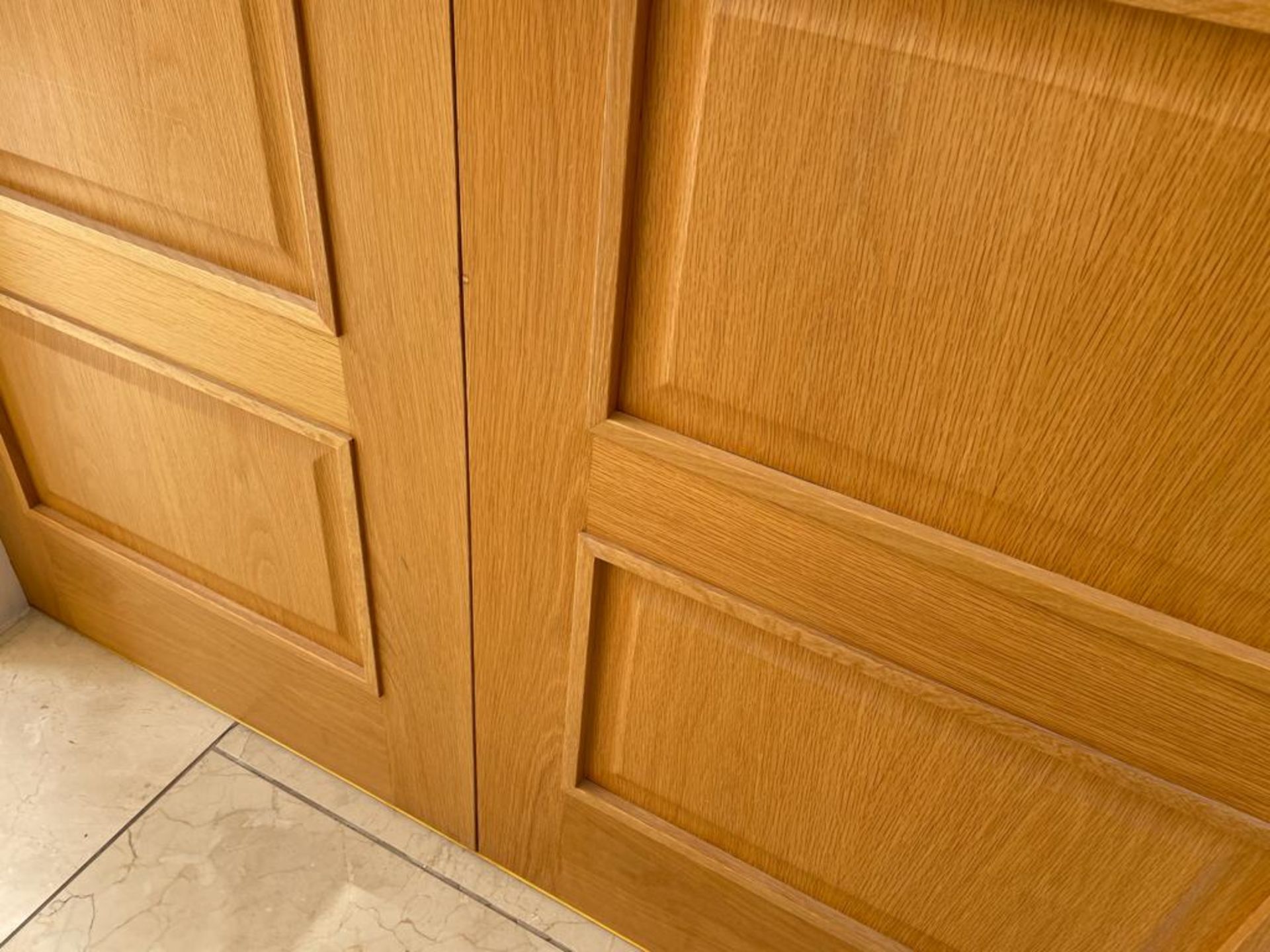 1 x Set of Roble Solid Oak Internal Double Doors - 45mm Thickness Fire Doors - NO VAT ON THE - Image 6 of 10
