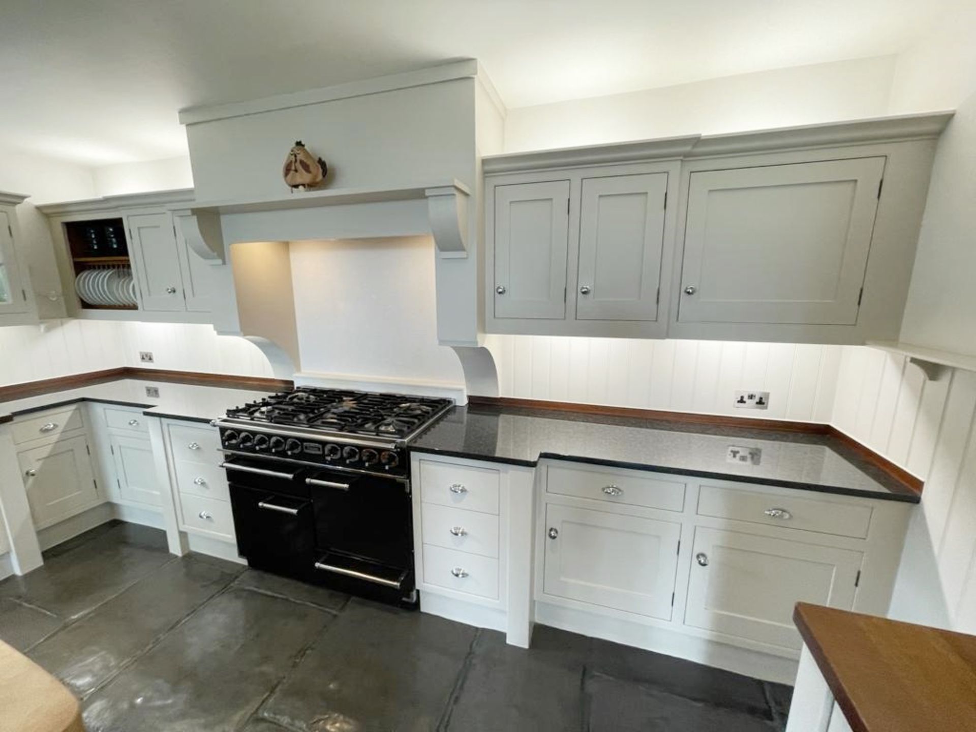 1 x Bespoke French Country Kitchen With Solid Wood In-frame Doors, Belfast Sink & Granite Work Tops - Image 26 of 55