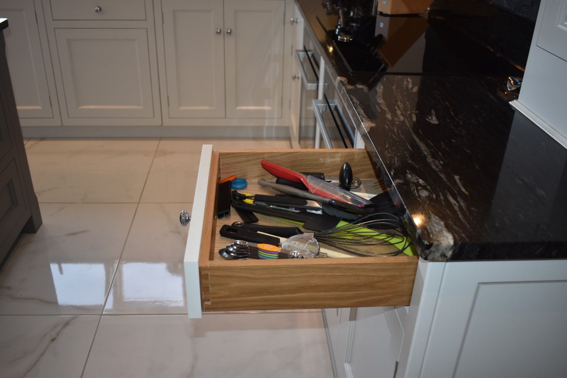 1 x Bespoke Handmade Framed Fitted Kitchen By Matthew Marsden Furniture - Features Hand Painted - Image 73 of 97