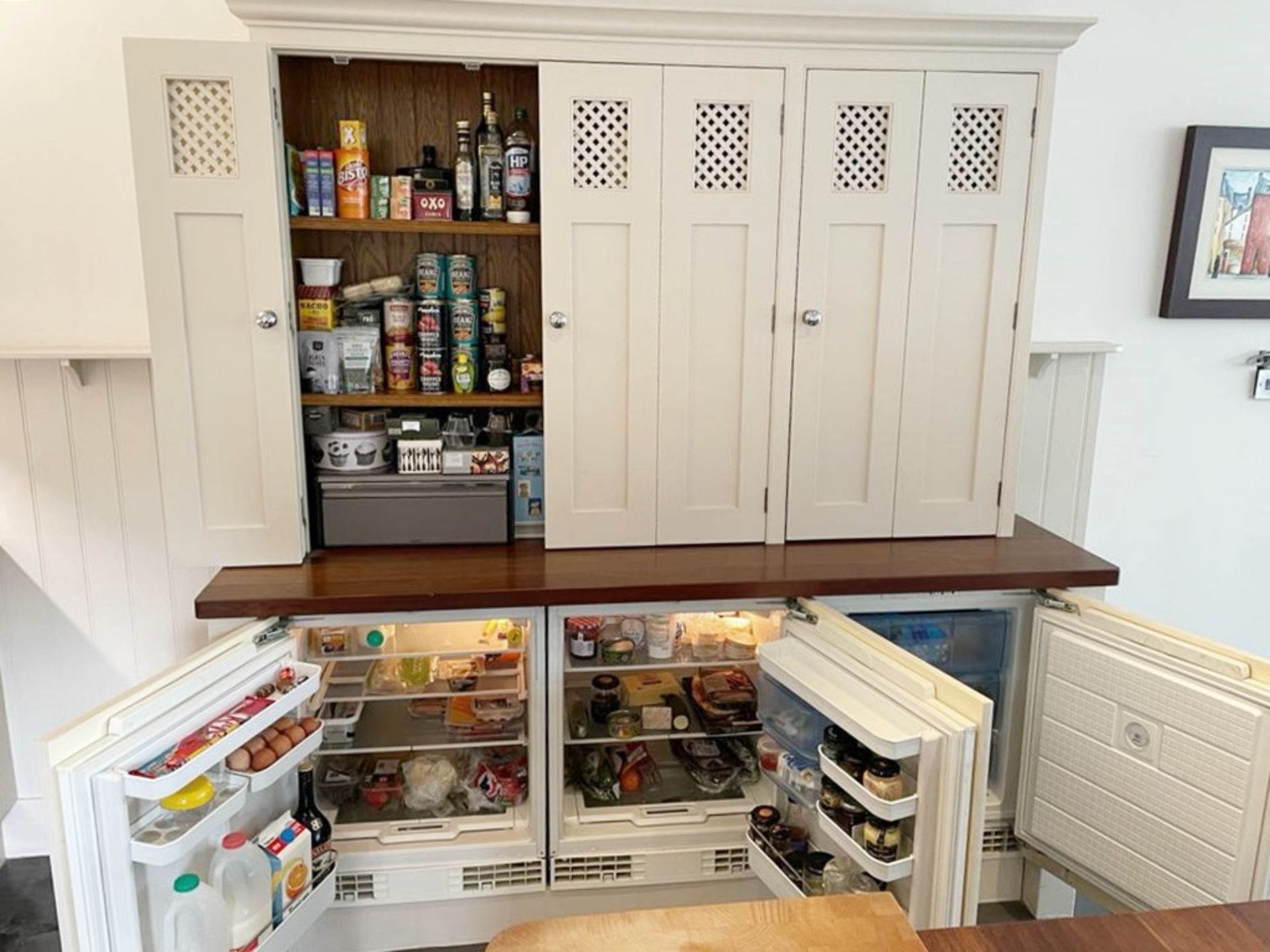 1 x Bespoke French Country Kitchen With Solid Wood In-frame Doors, Belfast Sink & Granite Work Tops - Image 10 of 55