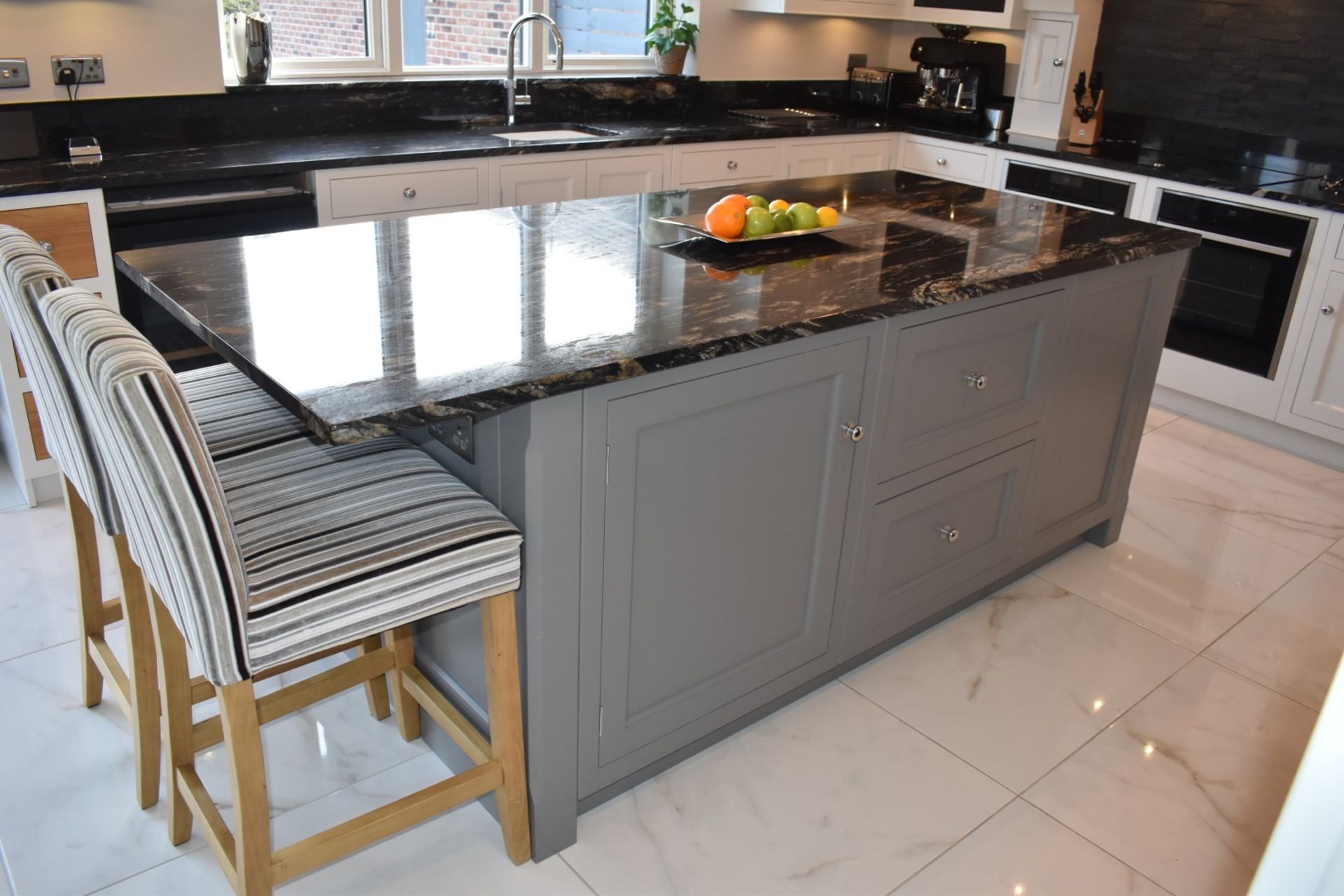 1 x Bespoke Handmade Framed Fitted Kitchen By Matthew Marsden Furniture - Features Hand Painted - Image 43 of 97