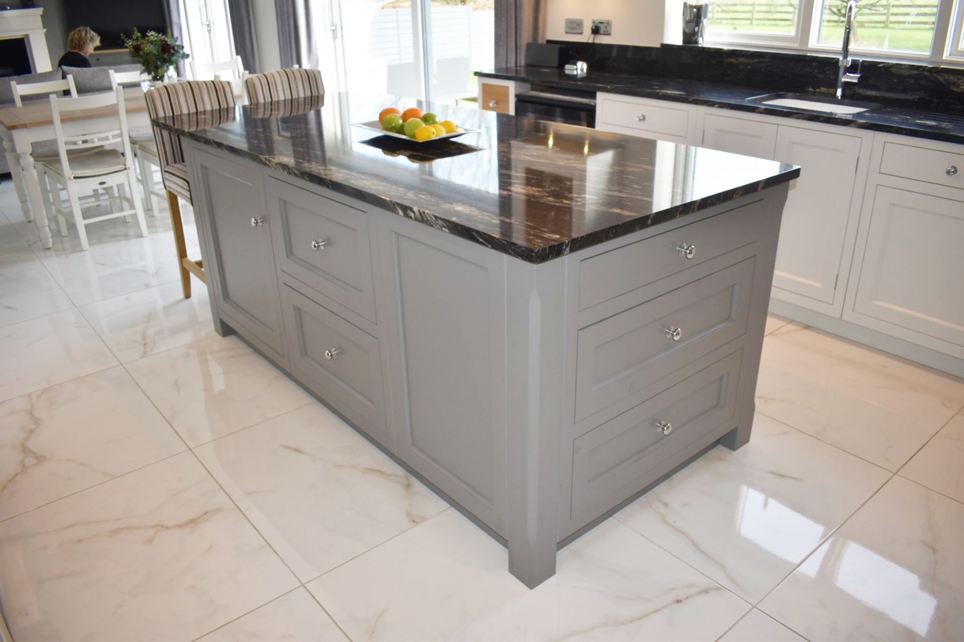 1 x Bespoke Handmade Framed Fitted Kitchen By Matthew Marsden Furniture - Features Hand Painted - Image 74 of 97