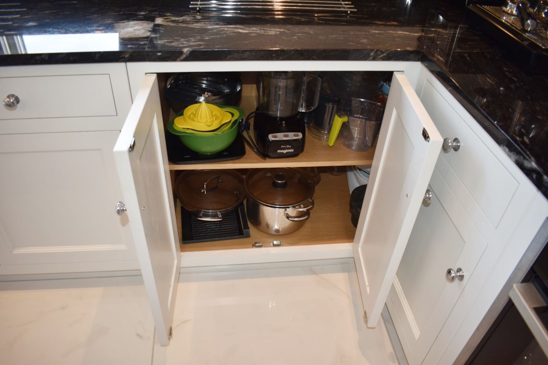 1 x Bespoke Handmade Framed Fitted Kitchen By Matthew Marsden Furniture - Features Hand Painted - Image 55 of 97