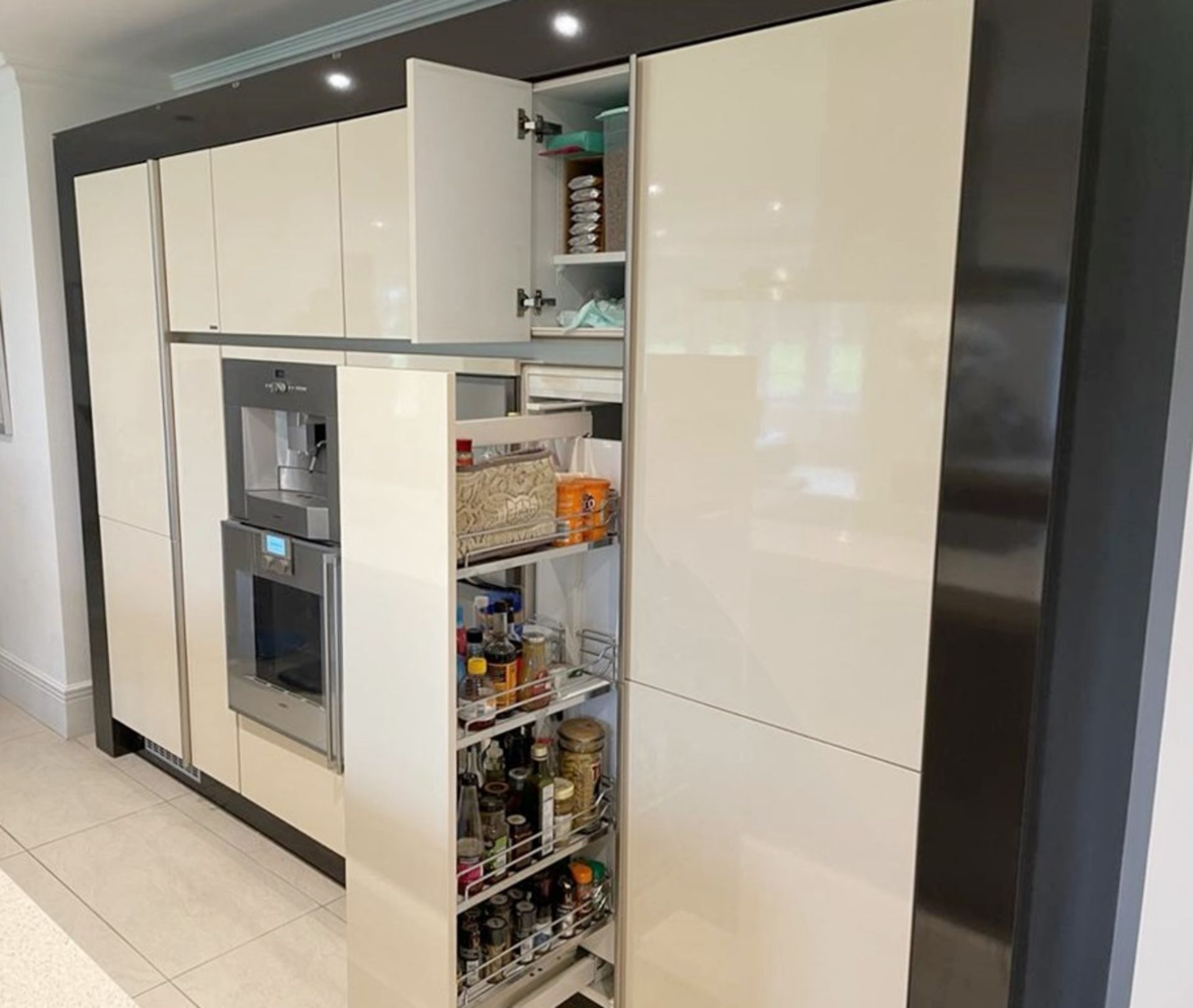 1 x Bespoke SIEMATIC Fitted S2 Handless Kitchen With High End Integrated Gaggenau Appliances - Image 50 of 76