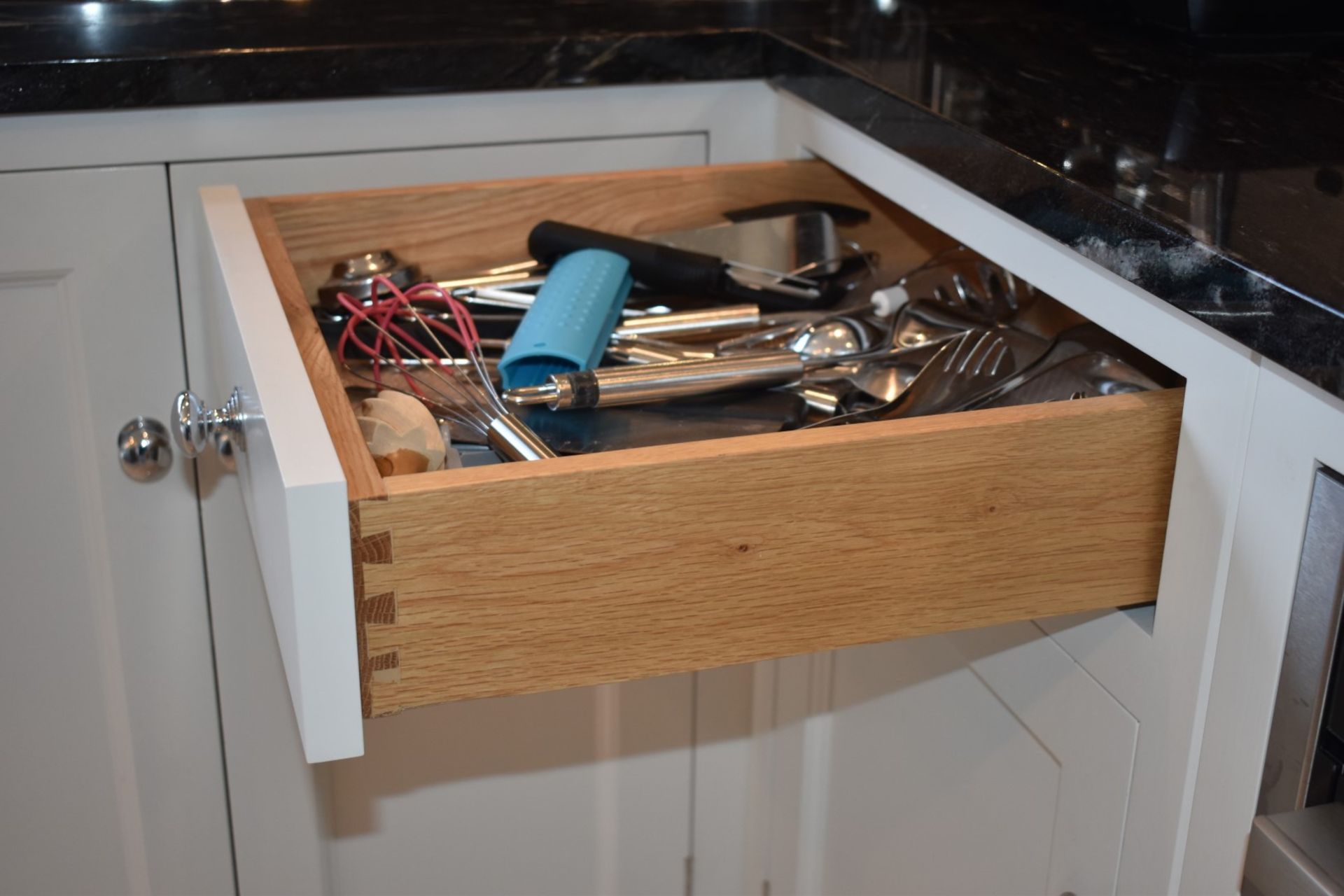 1 x Bespoke Handmade Framed Fitted Kitchen By Matthew Marsden Furniture - Features Hand Painted - Image 60 of 97