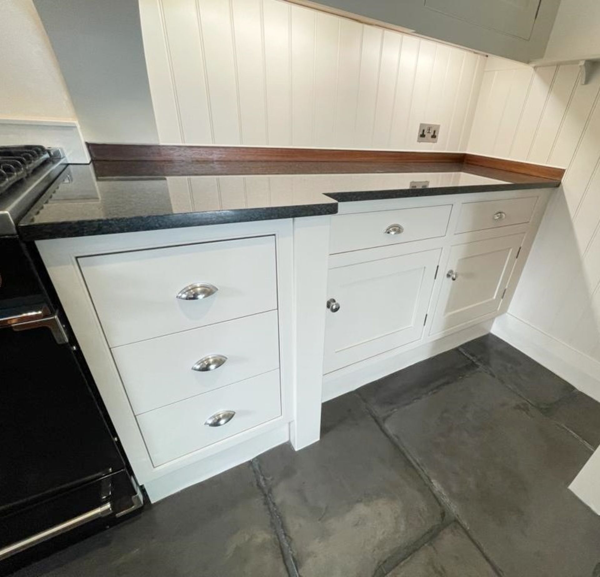 1 x Bespoke French Country Kitchen With Solid Wood In-frame Doors, Belfast Sink & Granite Work Tops - Image 23 of 55