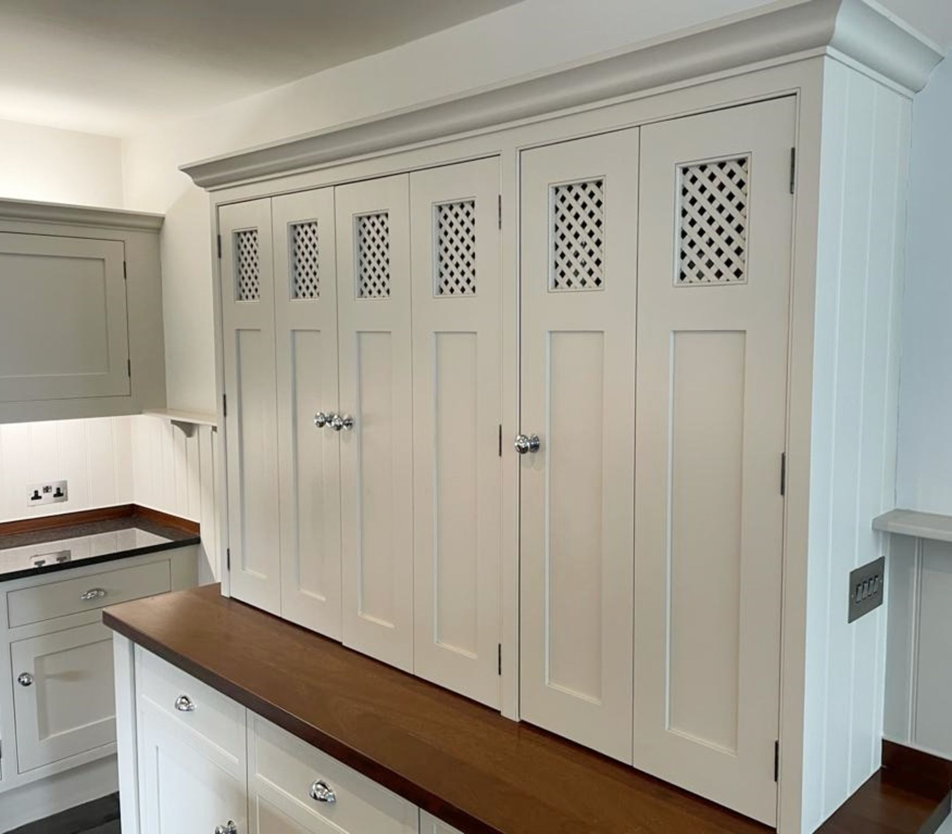 1 x Bespoke French Country Kitchen With Solid Wood In-frame Doors, Belfast Sink & Granite Work Tops - Image 19 of 55