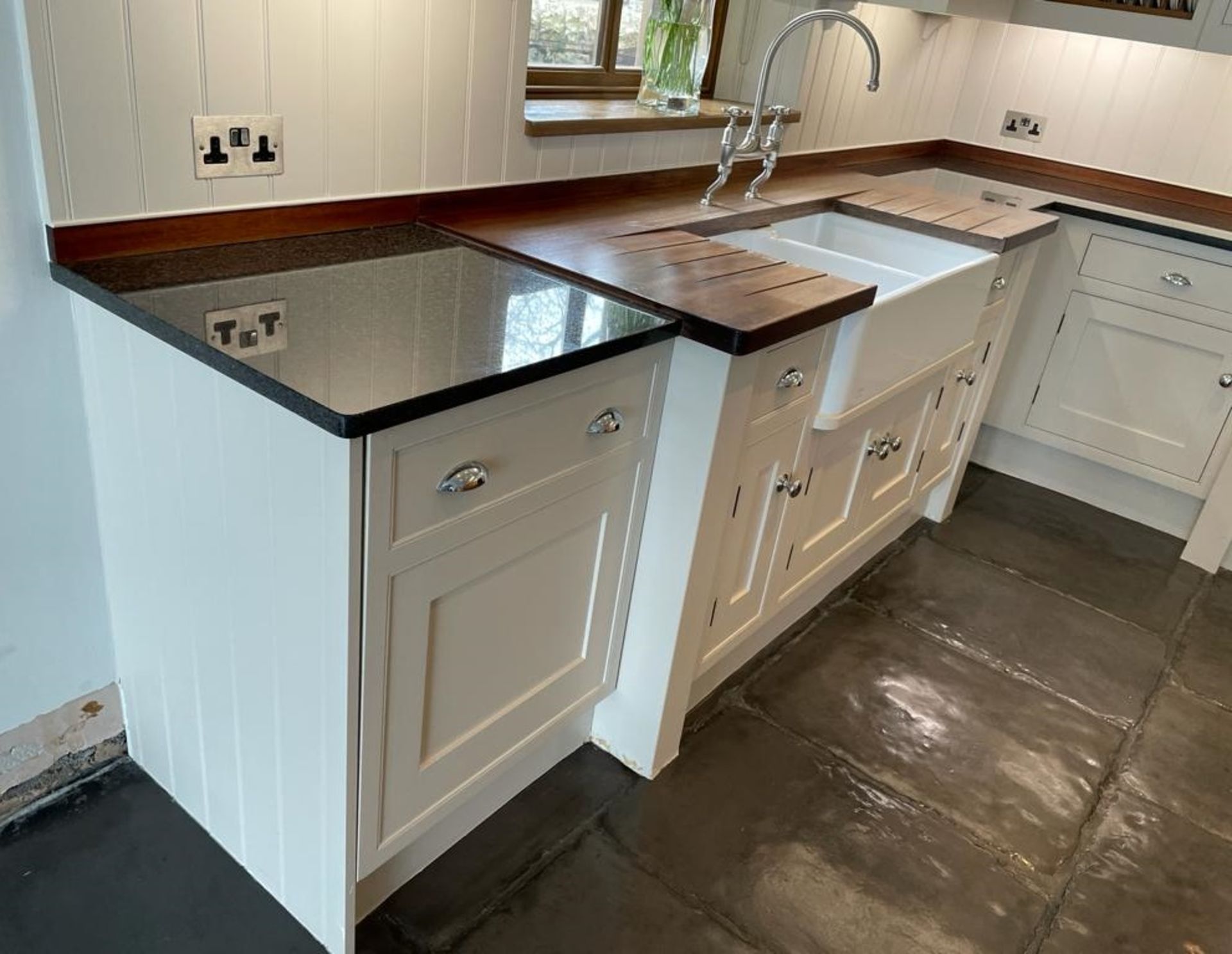 1 x Bespoke French Country Kitchen With Solid Wood In-frame Doors, Belfast Sink & Granite Work Tops - Image 52 of 55