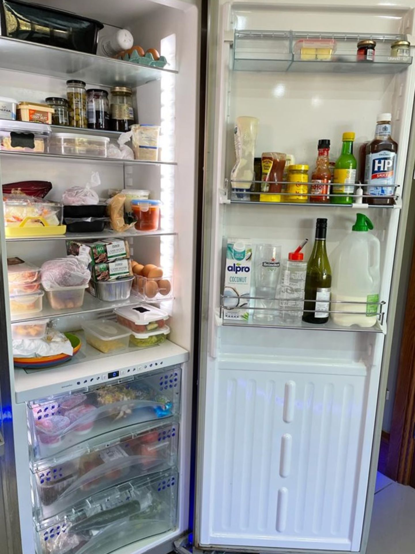 1 x LIEBHERR No-Frost 121cm Side By Side American Style Fridge Freezer - Location: Bolton BL6 - Image 7 of 11