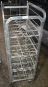 3 x Stainless Steel Commercial Milk Trolleys - Dimensions: H129 x W42 x D66cm - Very Recently