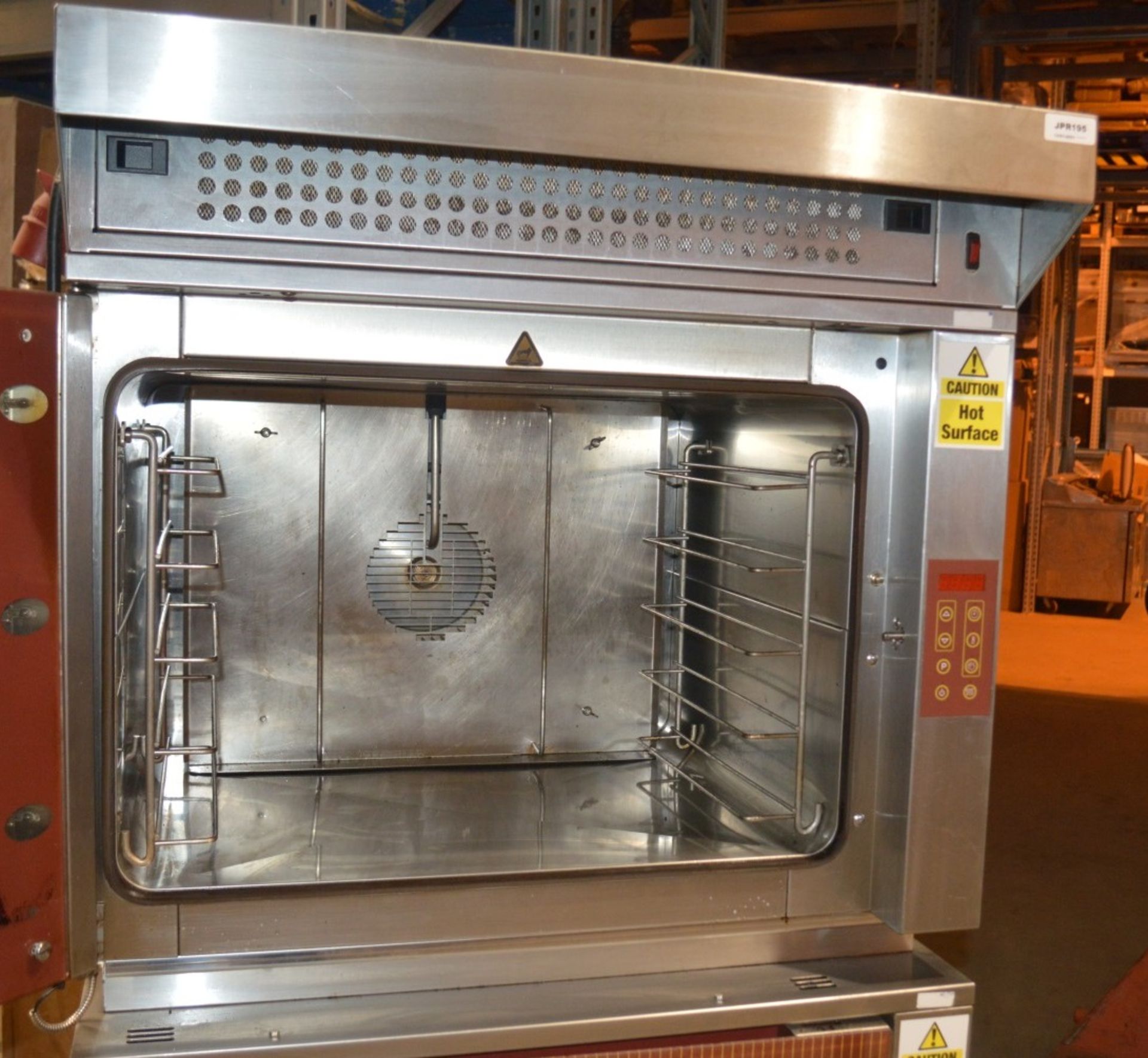 1 x FRI-JADO Stainless Steel Commercial Double Oven And Stand - Dimensions: H180 x W84 x D83cm - - Image 6 of 12