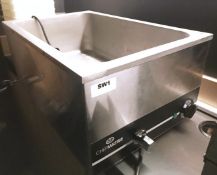 1 x Chefmaster Countertop Baine Marie - 240v - Ref: SW1 - CL584 - Location: Altrincham WA14