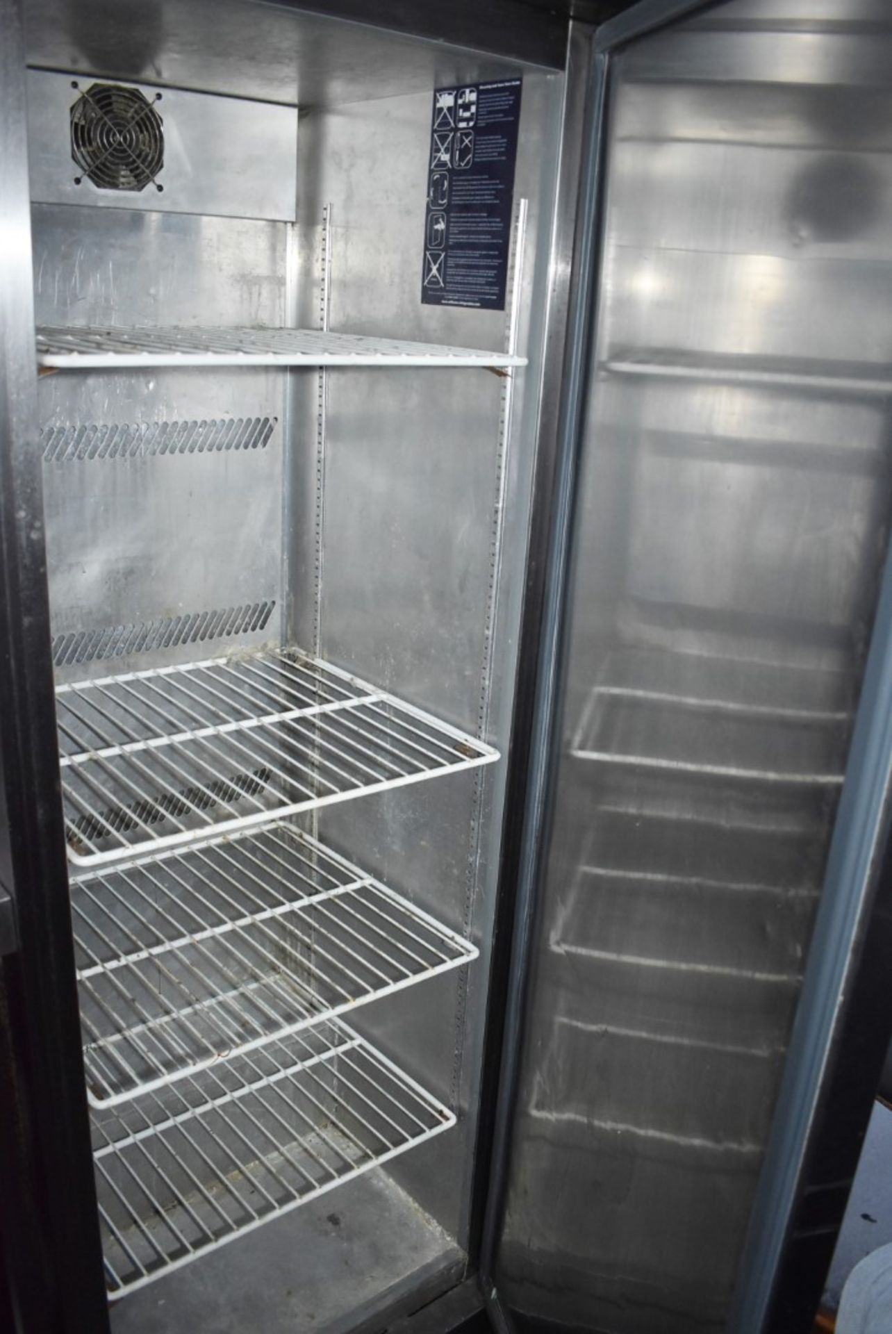 1 x Williams HA400SA Upright Commercial 410 Liter Refrigerator - CL586 - Location: Altrincham WA14 - Image 3 of 4