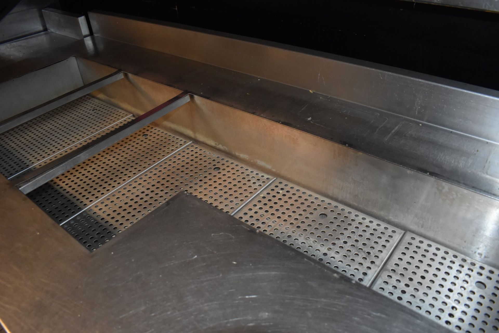 1 x Bespoke Stainless Steel Baine Marie Food Warmer Prep Unit - 230v - Large Size - H90 x W234 x - Image 6 of 12