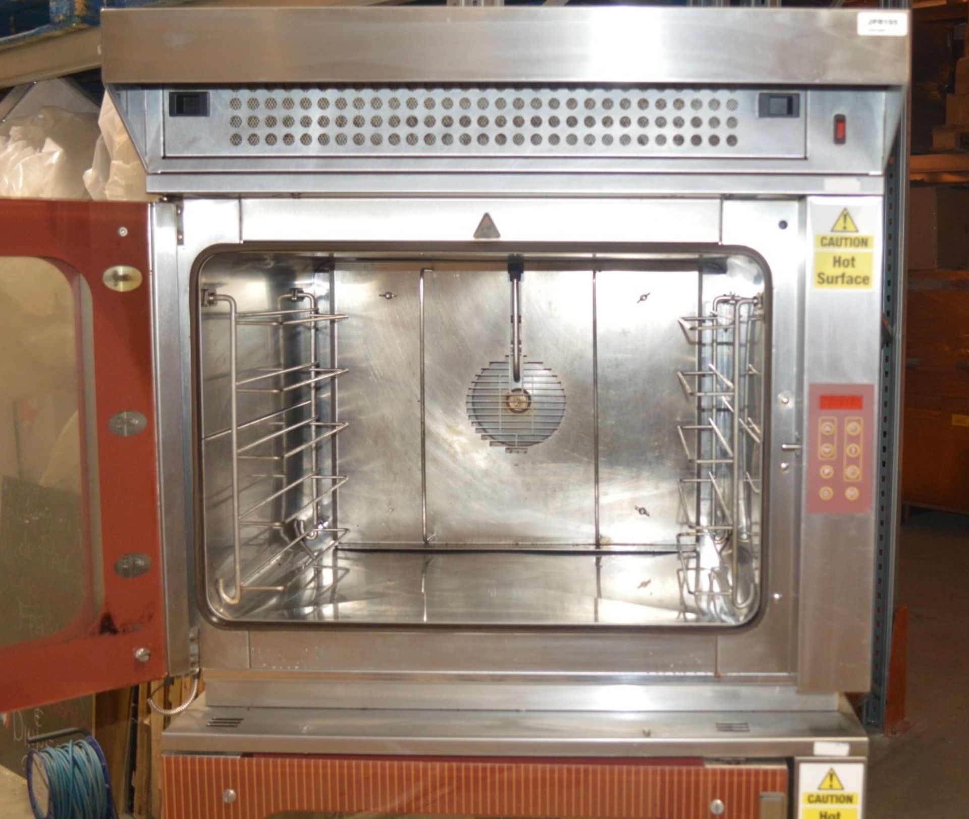 1 x FRI-JADO Stainless Steel Commercial Double Oven And Stand - Dimensions: H180 x W84 x D83cm - - Image 5 of 12
