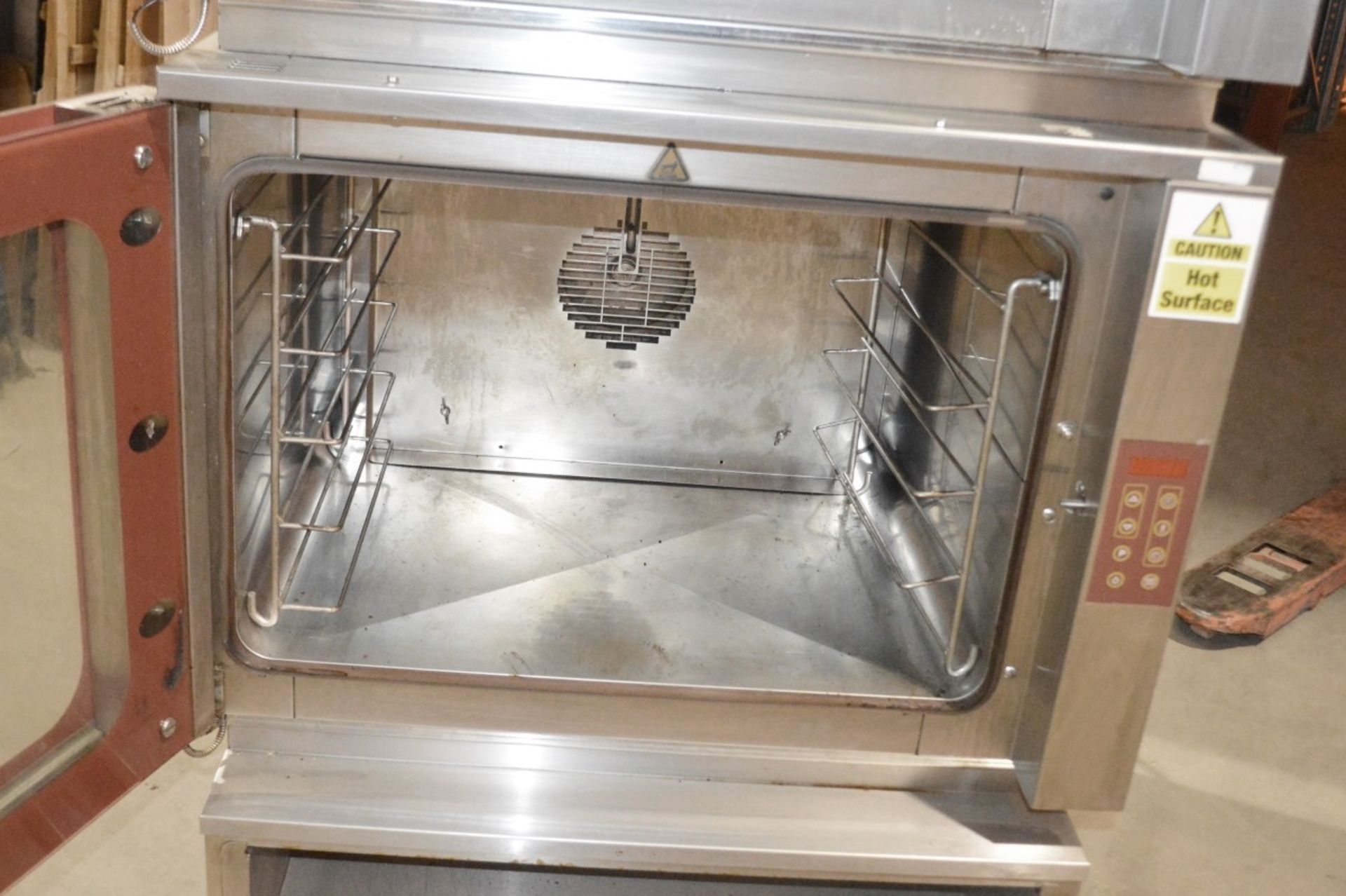 1 x FRI-JADO Stainless Steel Commercial Double Oven And Stand - Dimensions: H180 x W84 x D83cm - - Image 8 of 12