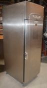 1 x FOSTER Stainless Steel Commercial 14-Grid Upright Freezer (PREM20BSF) - Dimensions: H206 x W70 x